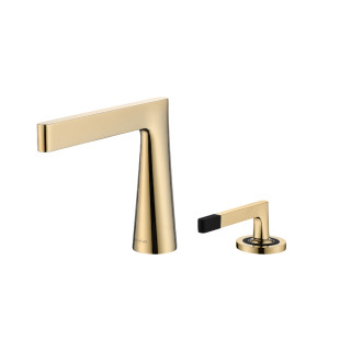 Boheme DUO Смеситель для раковины стандартный на 2 отверстия Gold
