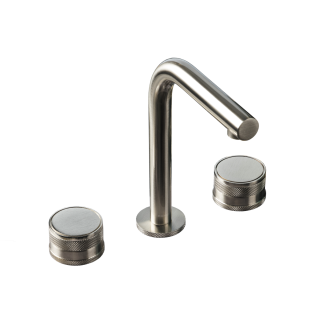 Boheme PRESTIGE Смеситель для раковины стандартный на 3 отверстия Nickel Brush