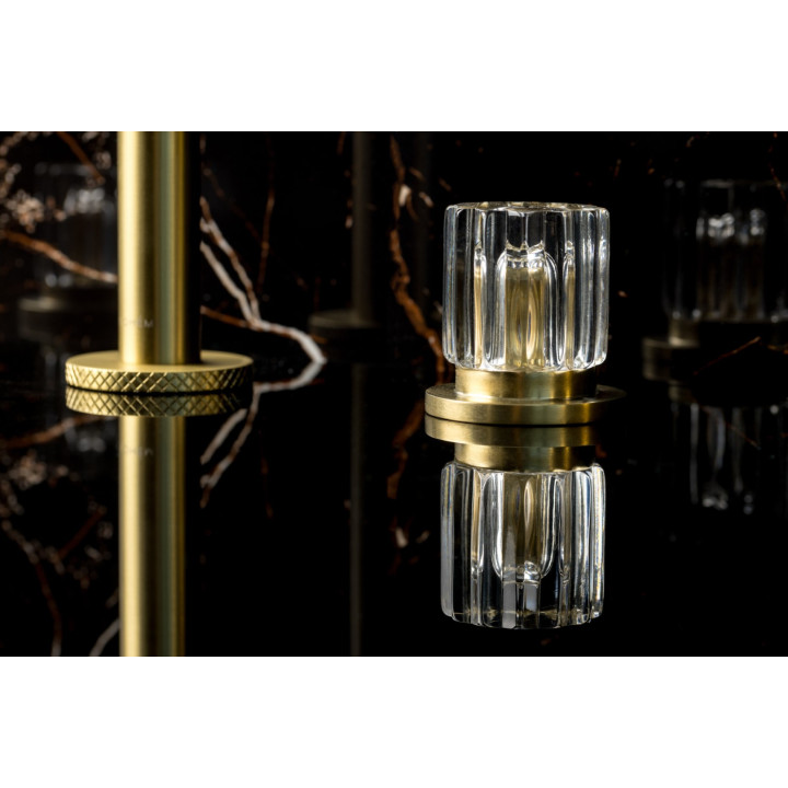 Boheme 152-MG-EL смеситель раковины Matt Gold