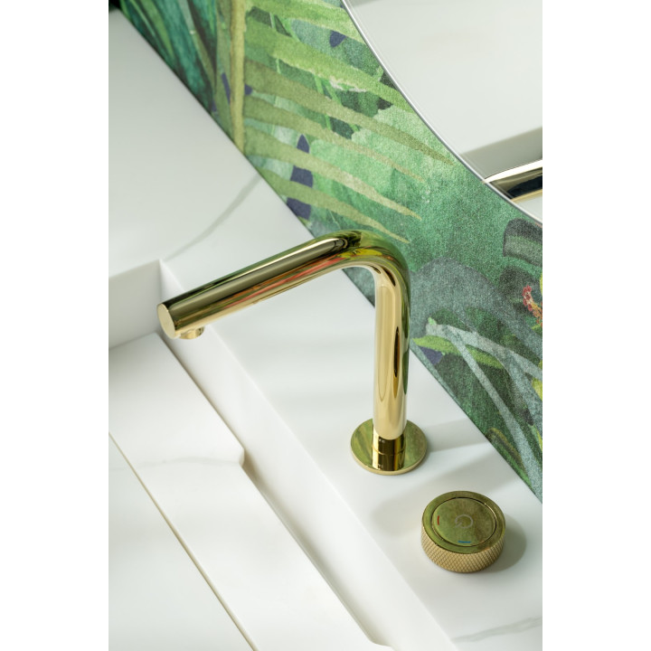 Boheme 158-G смеситель Gold для раковины