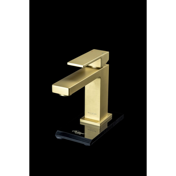 Boheme 471-MG смеситель Qubic Matt Gold