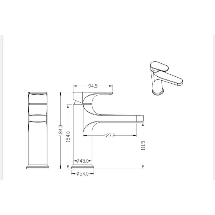 Boheme 451-MW смеситель скрытый для раковины