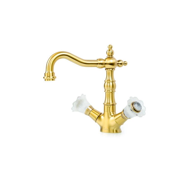 Boheme 312-Camelia смеситель Bronze для раковины