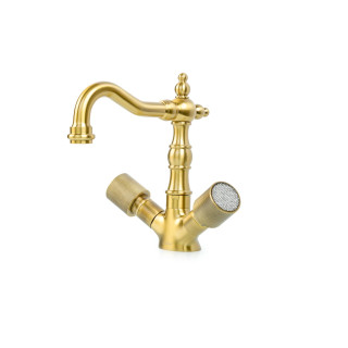 Boheme Royal Cristal Смеситель для раковины стандартный Bronze