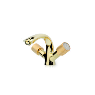Boheme Royal Cristal Смеситель для раковины стандартный Gold