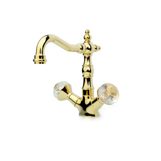 Boheme Flora Смеситель для раковины стандартный Gold