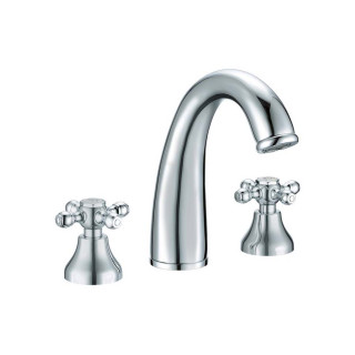 Boheme Tradizionale Смеситель для раковины стандартный на 3 отверстия Chrome