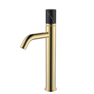 Boheme Stick Смеситель для раковины высокий Gold