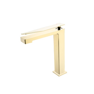 Boheme Q 2 Смеситель для раковины высокий Gold
