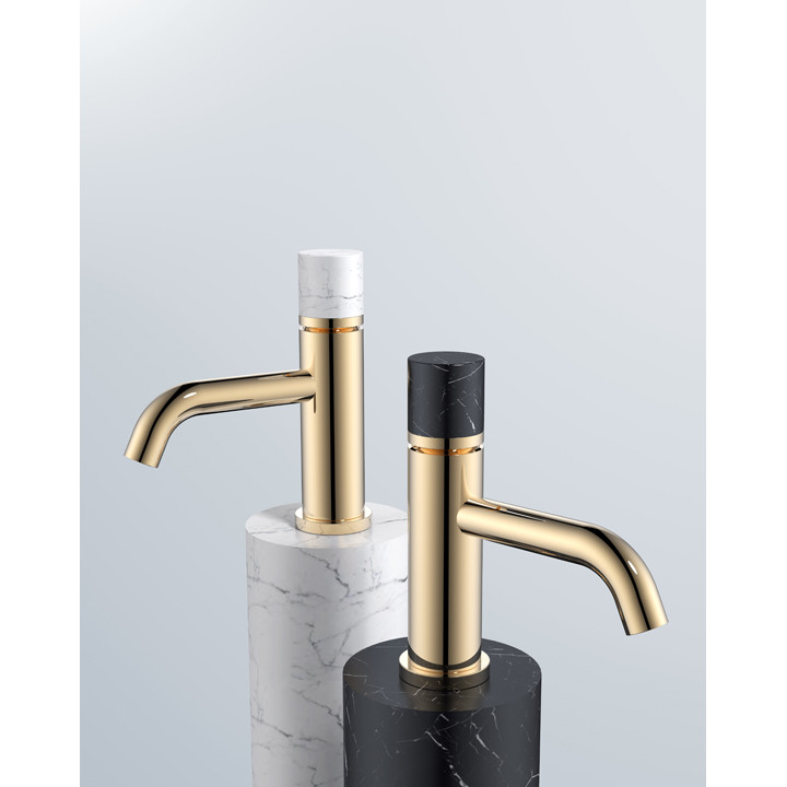 Смеситель Boheme 122-GCR.2 Gold для раковины