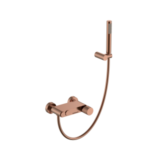 Boheme Stick SPIRALE Смеситель настенный для ванны Copper Brushed