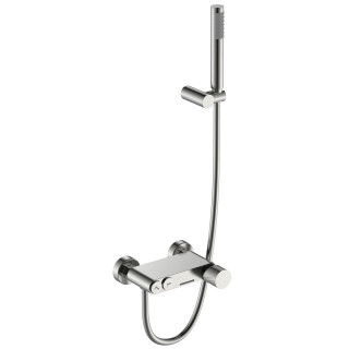 Boheme Stick TOUCH Смеситель настенный для ванны Nickel Brush