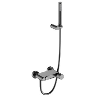 Boheme Stick TOUCH Смеситель настенный для ванны Gun Metall