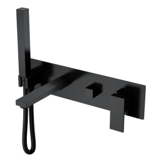 Boheme Qubic Смеситель встраиваемый для ванны Black