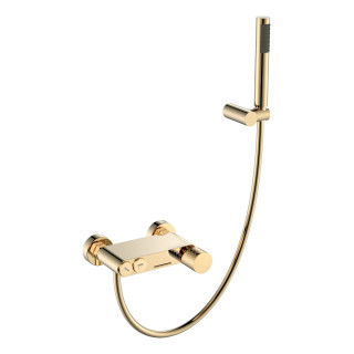 Boheme Stick DIAMOND Смеситель настенный для ванны Gold