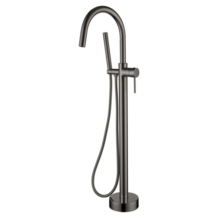 Boheme 469-GM смеситель напольный Uno Gun Metall