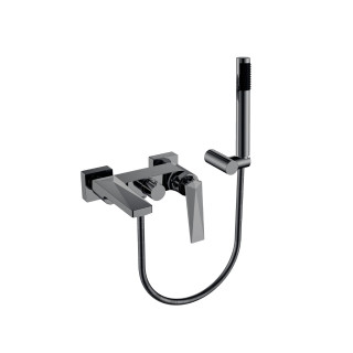 Boheme Venturo Смеситель настенный для ванны Shine Gun Metall
