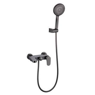 Boheme Spectre Смеситель настенный для ванны Gun Metall