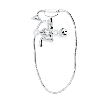Boheme Сamelia Смеситель настенный для ванны Chrome