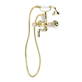 Boheme Royal Cristal Смеситель настенный для ванны Gold