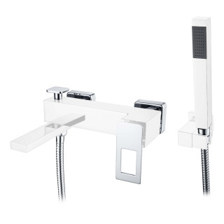 Boheme Q Смеситель настенный для ванны Chrome