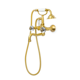Boheme Flora Смеситель настенный для ванны Bronze