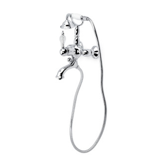 Boheme Crystal Смеситель настенный для ванны Chrome