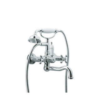 Boheme Tradizionale Смеситель настенный для ванны Chrome