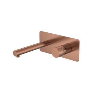 Boheme Stick DIAMOND Смеситель встраиваемый для раковины на 2 отверстия Copper Brushed