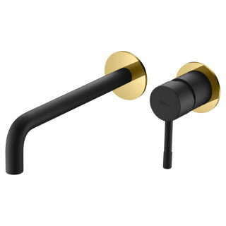 Boheme Uno Смеситель встраиваемый для раковины на 2 отверстия Gold