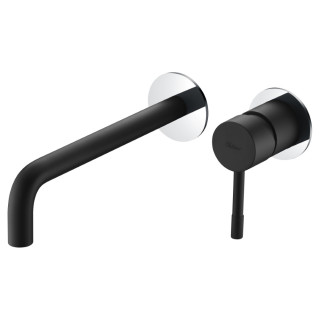 Boheme Uno Смеситель встраиваемый для раковины на 2 отверстия Black
