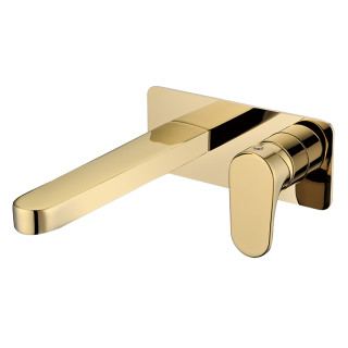 Boheme Spectre Смеситель встраиваемый для раковины на 2 отверстия Gold