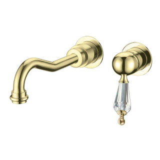 Boheme Imperiale Ripresa Смеситель встраиваемый для раковины на 2 отверстия Gold