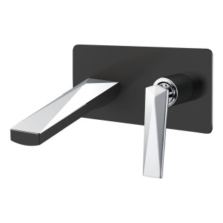 Boheme Venturo Смеситель встраиваемый для раковины на 2 отверстия Black