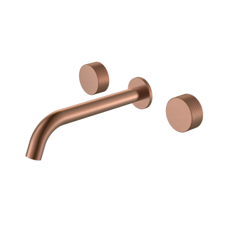 Boheme Stick TOUCH Смеситель встраиваемый для раковины на 3 отверстия Copper Brushed