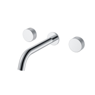 Boheme Stick LINEA Смеситель встраиваемый для раковины на 3 отверстия Chrome