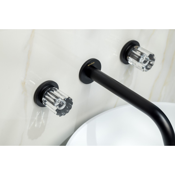 Boheme 152-2-B-EL смеситель скрытый, Black