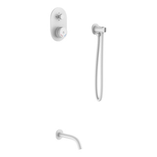 Boheme TECH Смеситель встраиваемый на 2 потребителя White