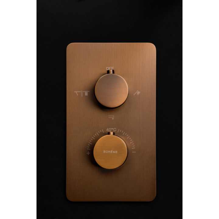 Boheme 134-3-BRB смеситель встраиваемый термостат