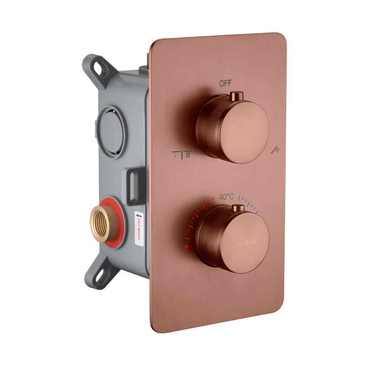 Boheme 134-2-BRB смеситель встраиваемый термостат
