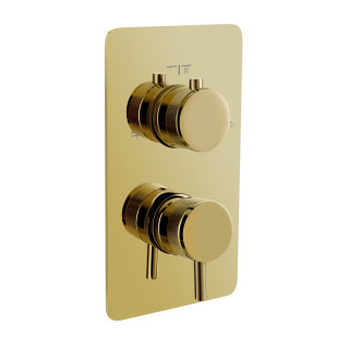 Boheme CELL Смеситель встраиваемый на 3 потребителя Gold
