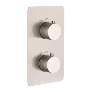 Boheme CELL Смеситель встраиваемый с термостатом Nickel Brush