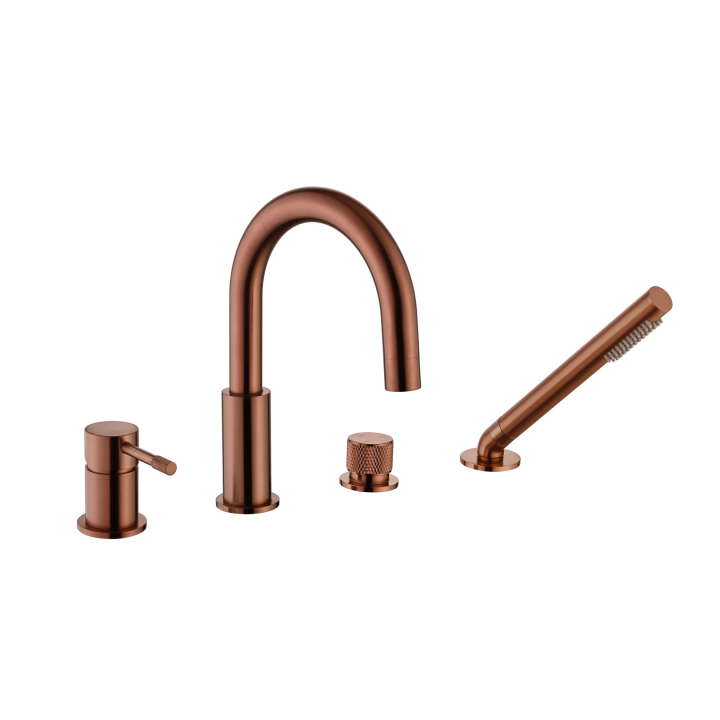 Boheme 460-CB — смеситель на борт ванны Copper Brushed