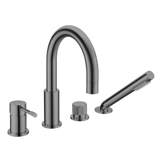 Boheme Uno Смеситель на борт ванны Shine Gun Metall