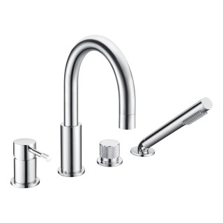 Boheme Uno Смеситель на борт ванны Chrome