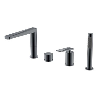 Boheme Venturo Смеситель на борт ванны Shine Gun Metall