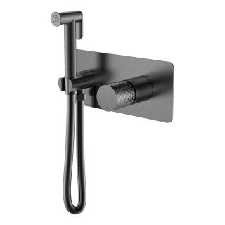 Boheme Stick DIAMOND Гигиенический душ встраиваемый Gun Metall