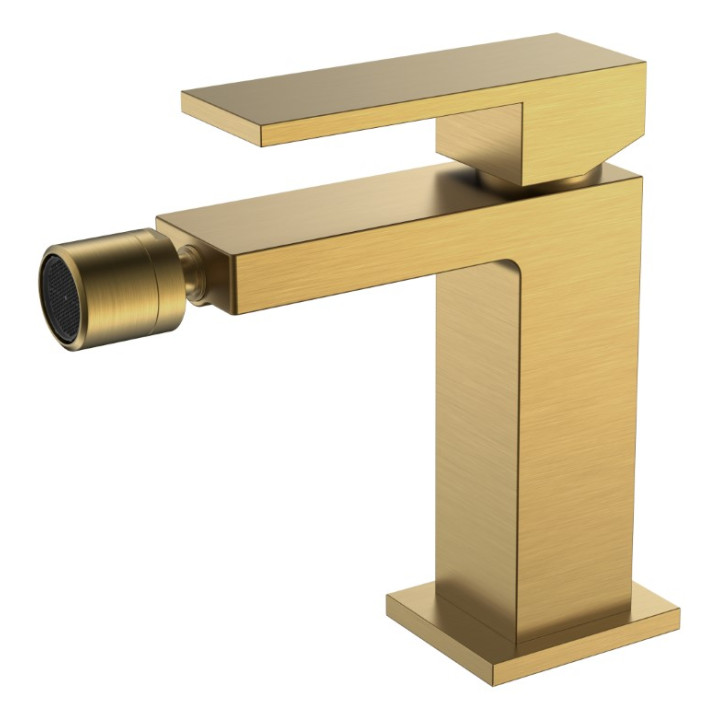 Boheme 476-BR смеситель для биде Qubic Bronze
