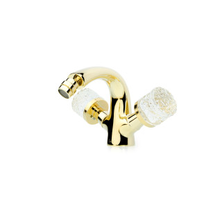 Boheme Crystal Смеситель для биде Gold