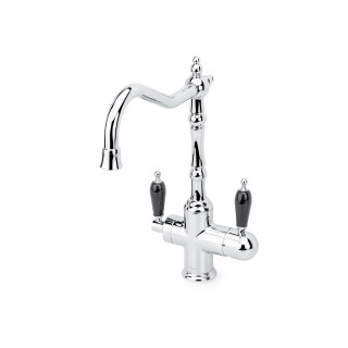 Смеситель Boheme 113-BLC кухонный с фильтром